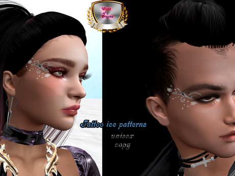 Second Life Marketplace - Tattoo ice patterns